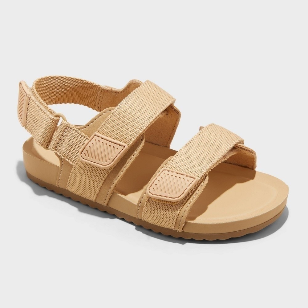 Toddler Boy Cedric Sandals by‎ Cat & Jack Tan New With Tags